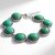 Bracciale in argento con Turchese Kingman Mohave Blu (Jones Lee)