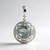 Ciondolo in argento con Ematite Nera