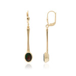 9K Mezezo Opal Gold Earrings (CUSTODANA)