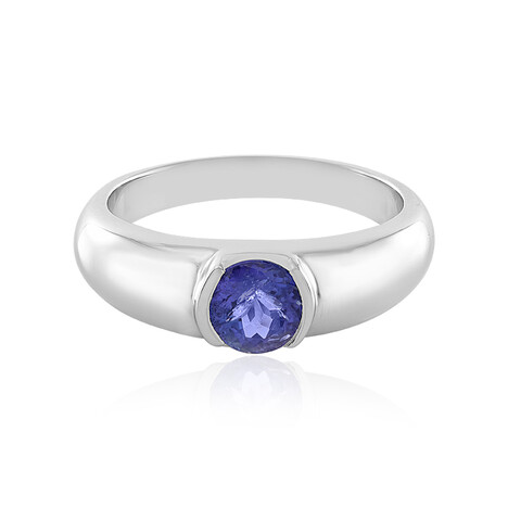 Anello in argento con Tanzanite