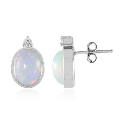 Welo-Opal-Silberohrringe