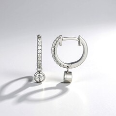 Orecchini in argento con Zircone
