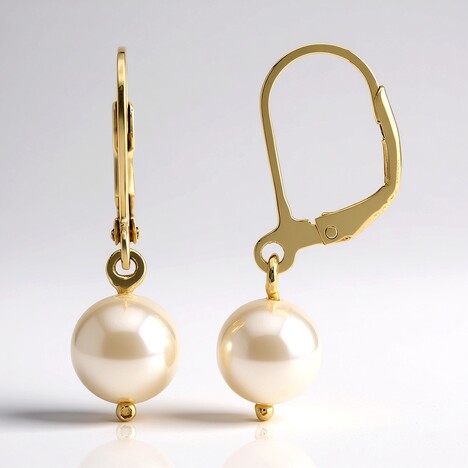 Orecchini in argento con Perla Akoya (TPC)