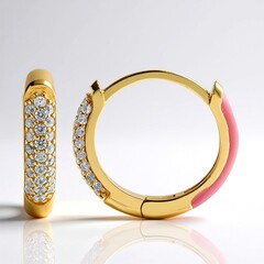 Orecchini in argento con Zircone (M de Luca)
