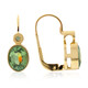 Boucles d'oreilles en or et Grenat démantoïde de Namibie (CUSTODANA)