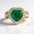 Bague en argent et Émeraude Pit D8 (Gems en Vogue)