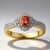 Anello in oro con Vayrynenite