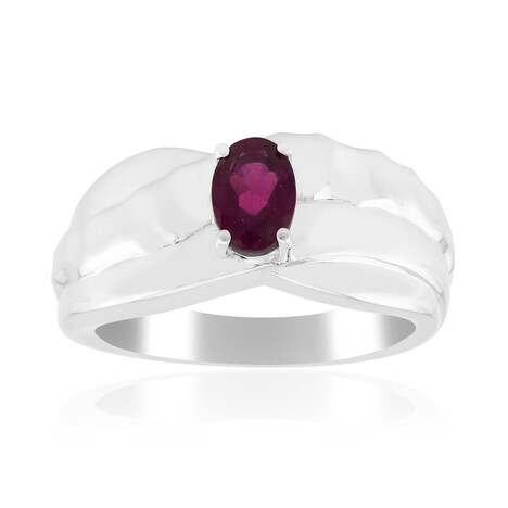 Roshoit-Granat-Silberring (Pallanova)