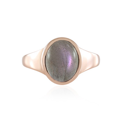 Anello in argento con Labradorite Porpora Maniry (KM by Juwelo)