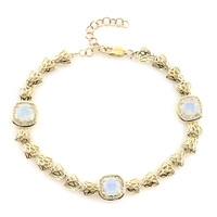 Welo-Opal-Goldarmband (Ornaments by de Melo)