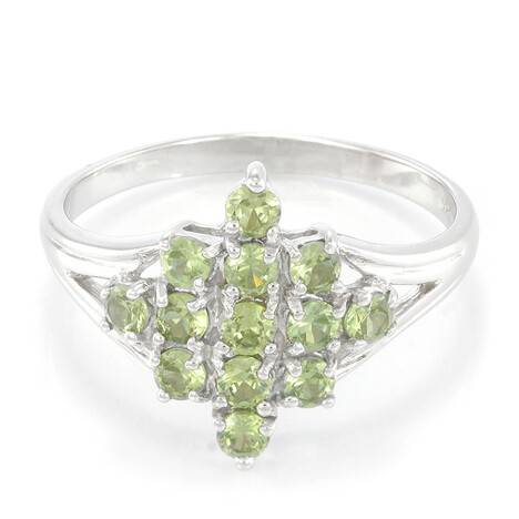 Namibia-Demantoid-Silberring