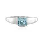 Anillo en plata con Zircón de Ratanak Kirí