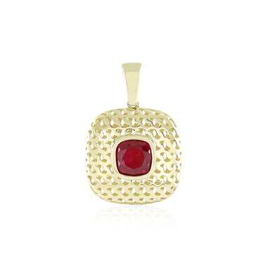 Pendentif en or et Rubis de Madagascar (Ornaments by de Melo)