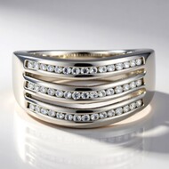 Anello in argento con Zircone