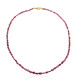 Collier en or et Tourmaline rose du Nigéria (CUSTODANA)