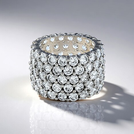 Anello in argento con Zircone