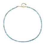 Ratanakiri-Zirkon-Silberhalskette