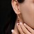 Pendientes en plata con Granate de Mozambique