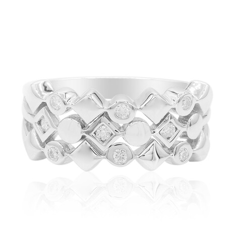 I1 (G) Brillant-Silberring (Annette)