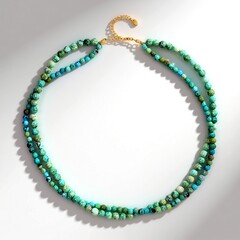 Collier en argent et Turquoise du Pérou