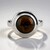 Bague en argent et Pietersite dorée