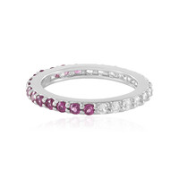 Anello in argento con Rodolite