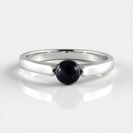 Bague en argent et Opale Mezezo (de Melo Essence)