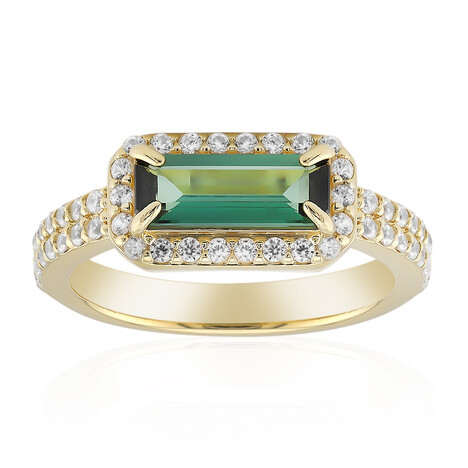 Indigolith-Silberring (Adela Silber)