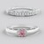 Anello in argento con Tormalina Rosa Nigeriana