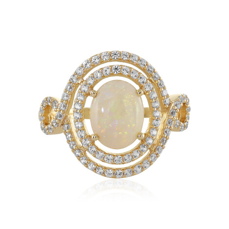 Australischer Opal-Goldring (Adela Gold)