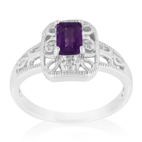 Amethyst-Silberring