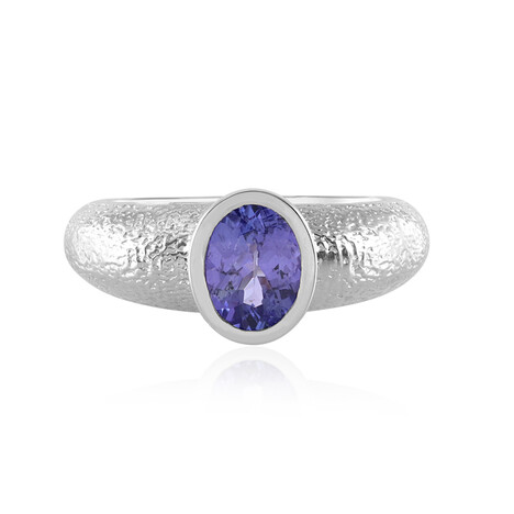 Tansanit-Silberring (de Melo)