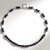 Collana in argento con Ematite Nera