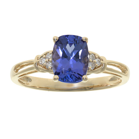 Bague en or et Tanzanite AAA (CIRARI)
