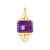 Amethyst Silver Pendant (Ornaments by de Melo)