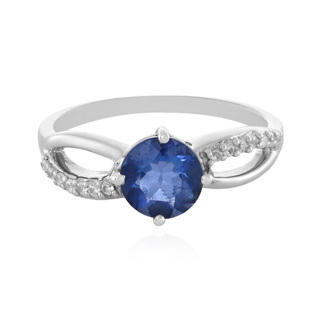 Farbwechsel-Fluorit-Silberring