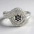 Bague en argent et Spinelle noir