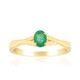 Zambian Emerald Silver Ring