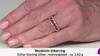 Zilveren ring met rhodolieten