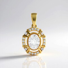 Ciondolo in argento con Zircone