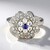 Anello in argento con Iolite del Madagascar