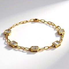 Bracciale in oro con Diamante SI2 (H)