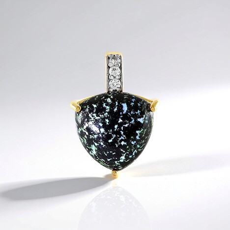 Ciondolo in argento con Opale Leopardo