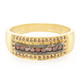 Bague en argent et Diamant fantaisie