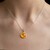 Pendentif en argent et Cornaline