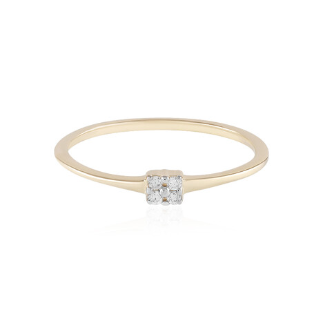 Bague en or et Diamant SI1 (H)