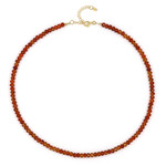 Collana in argento con Corniola