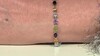 Zilveren armband met hemel-blauwe topaasstenen
