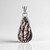 Ciondolo in argento con Diaspro Batik (Bali Barong)