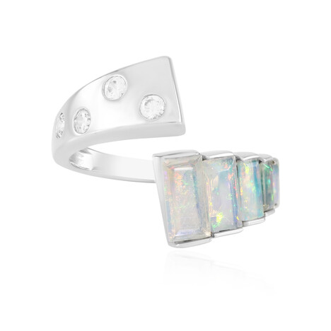 AAA-Welo-Opal-Silberring (de Melo Essence)